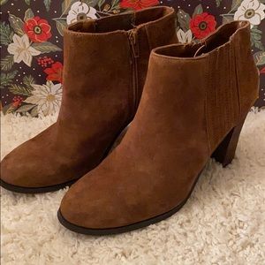 CARLOS SANTANA Brown Booties